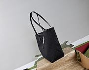 Gucci Jackie medium totebag in black 45x28x12cm - 5
