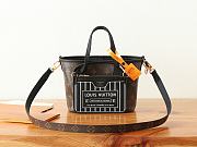 Louis Vuitton Neverfull Bandoulière Inside Out BB Black Bag 16.5 x 11 x 26.5 cm - 1