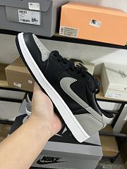 Nike Jordan 1 Low Smoke Grey Black Sneakers  - 4