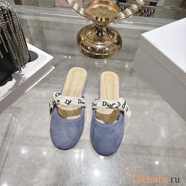 Dior J'Adior Mule Blue - 1