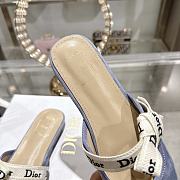 Dior J'Adior Mule Blue - 5