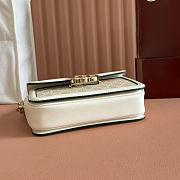 Gucci Go Small Shoulder Beige White Bag 21.5x14x 9cm - 5