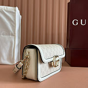 Gucci Go Small Shoulder Beige White Bag 21.5x14x 9cm - 4