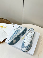  Dior Deep Blue Oblique Technical Fabric and Transparent Rubber - 6