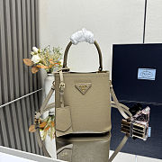 Prada Panier mini Saffiano leather bag 18×17×10.5cm! - 1