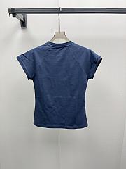 Loewe Small fit T-shirt in navy blue - 6