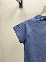 Loewe Small fit T-shirt in navy blue - 2