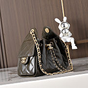 CHANEL 25 Small Handbag Dark Kaki Bag 30-26-14cm - 3