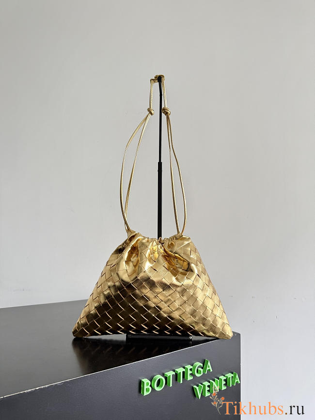 Bottega Veneta Small Dustbag in Gold Bag 32x23x1cm - 1