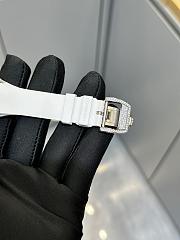 Richard Mille RM 07-01 White Gold Snow-Setting Mother of Pear Watch - 5