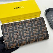 Fendi Baguette Continental With Chain 19x10.5x3.5cm - 3