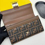 Fendi Baguette Continental With Chain 19x10.5x3.5cm - 2