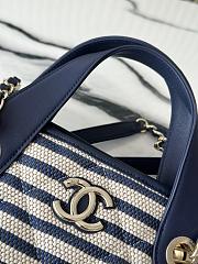Chanel 2026 Large Striped Shopping Tote 36cm - 3