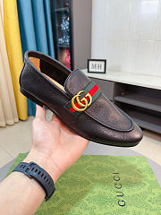 Gucci Leather Loafer With GG - 5