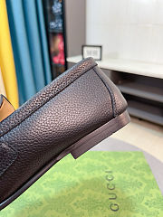 Gucci Leather Loafer With GG - 4