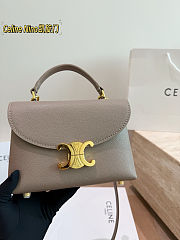CELINE NINO BAG IN SUPPLE GRAINED CALFSKIN 20cm - 3