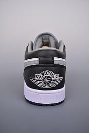 Nike Air Jordan 1 LowBlack Medium Grey Sneakers - 6