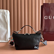 GUCCI Brera small crossbody bag in blackleather 25.5cm x 14cm x 8cm  - 1