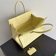 Bottega Veneta Women's Barbara Tote in Butter yellow 37x27x24cm - 4