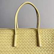 Bottega Veneta Women's Barbara Tote in Butter yellow 37x27x24cm - 3