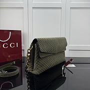 Gucci Large Suede Shoulder Bag 36x19.5x9.5 - 4