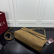 Gucci Large Suede Shoulder Brown Bag 36x19.5x9.5 - 6