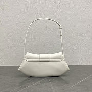 Celine Teen Polly Bag White 29.5x3x14.5cm - 3