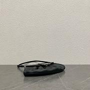 Celine Teen Polly Bag Black 29.5x3x14.5cm - 4