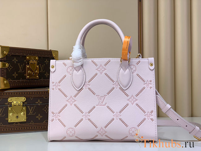 LOUIS VUITTON LV Onthego PM Monogram EmpreinteLeather Handbags 25x19x11.5 cm - 1