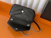 Saint Laurent Loulou Mini Matelassé Leather Shoulder Bag 20x12x6cm - 4