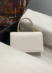 Dolce & Gabbana DG GirlsTop White Handel Bag 18x10x5cm - 6