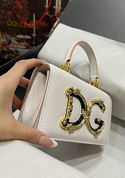 Dolce & Gabbana DG GirlsTop White Handel Bag 18x10x5cm - 2