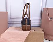Miu Miu Blue/brandy Beau DenimBag 28X12X9cm - 6