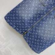 Louis Vuitton Monogram Denim A-Line Skirt - 4
