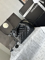 Chanel Clutch with Leather Strap 17x22x8cm - 5