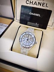 Chanel J12 watch Calibre 12.2 White 33MM - 3