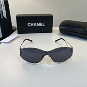 Chanel Crystal CC Logo Sunglasses - 3