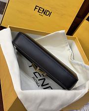 FENDI FF Diamonds Wallet OnChain Brown 22x12x3cm - 6