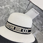 DIOR D-Bobby Large Brim Hat - 4