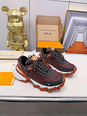 Louis Vuitton LV Summit Orange Bicolore Sneaker - 4