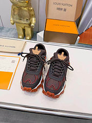 Louis Vuitton LV Summit Orange Bicolore Sneaker - 3