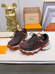 Louis Vuitton LV Summit Orange Bicolore Sneaker - 2