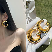Gucci Chunky G Hoop Earrings - 6