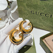 Gucci Chunky G Hoop Earrings - 4