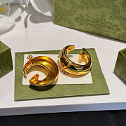 Gucci Chunky G Hoop Earrings - 3