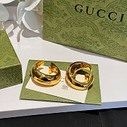 Gucci Chunky G Hoop Earrings - 2