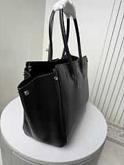 Balenciaga Bel Air Carry All bag in black 36.5x15x28cm. - 3