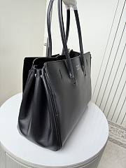 Balenciaga Bel Air Carry All bag in black 36.5x15x28cm. - 5