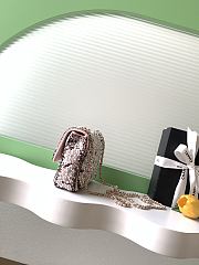 Chanel Evening Bag with Strass & Imitation Pearls 13x21x8cm - 5