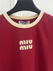 Miu Miu jersey T-shirts - 2